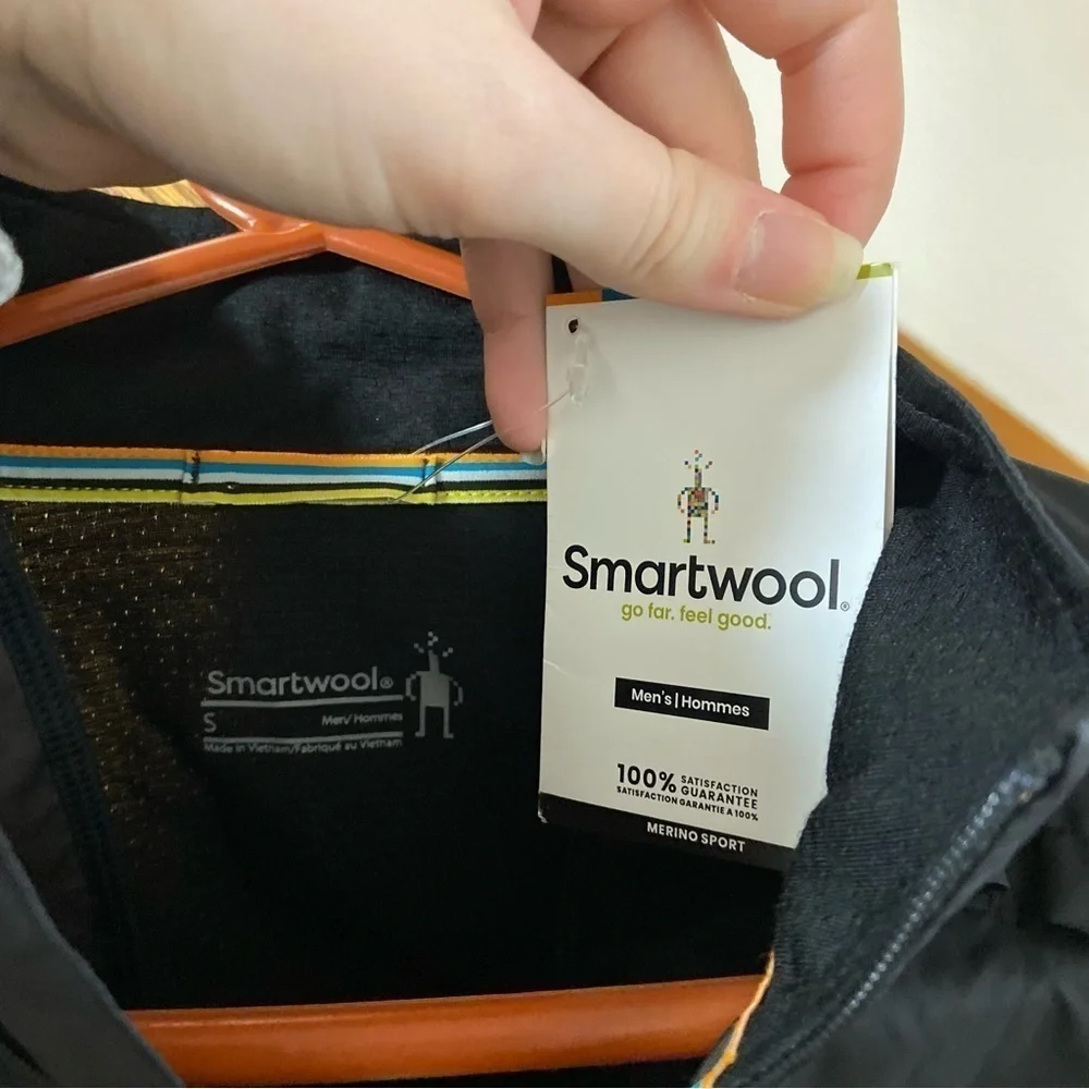 Smartwool Merino Sport Ultra Light Jacket Size Small Men’s NWT - Picture 2 of 6